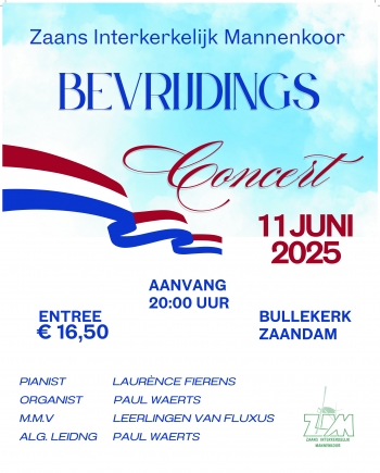 Bevrijdingsconcert 2025 We zijn van alle markten thuis. Zelfs Italiaans